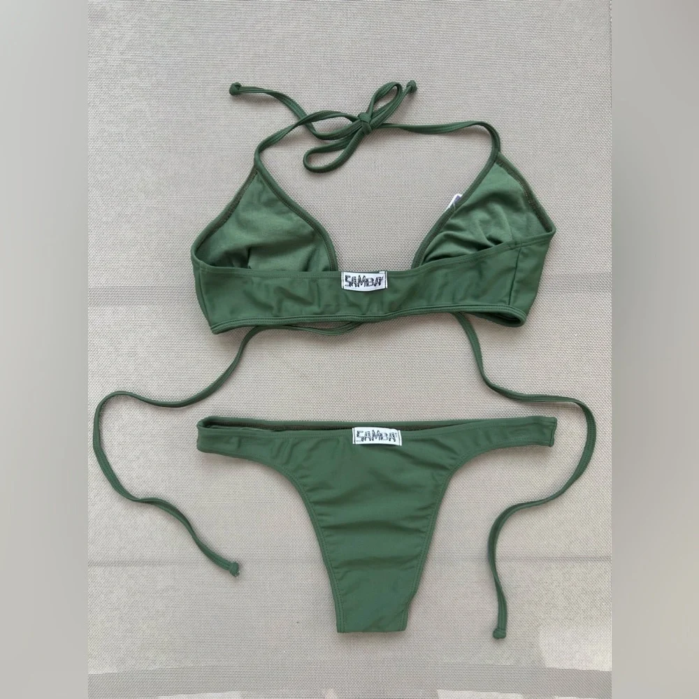 BRAZILIAN BIKINI MADE IN BRAZIL BATHING SUIT two-piece Samba Swimwear bikini set - Picture 11 of 16